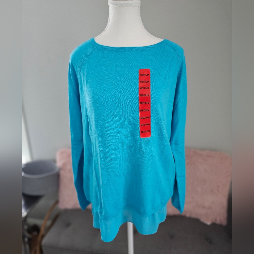 Vibrant Blue Sweater